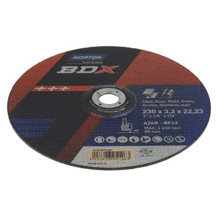 Brusný disk Oxid hlinitý zrnitost P24 230 mm Hrubé Norton
