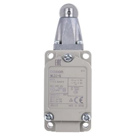 Omron WL Páka s válečkem Koncový spínač 1 NO/1 NC IP67 Odlévaný hliník 600V