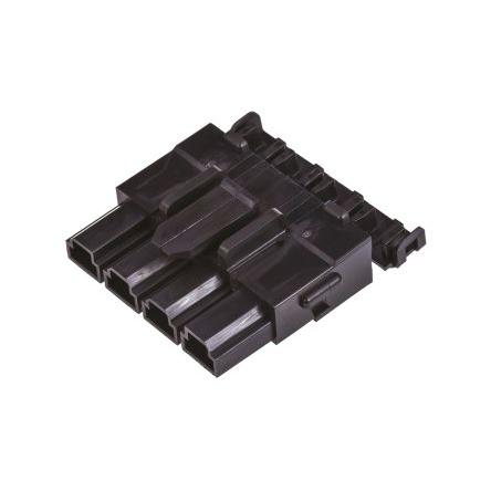 Molex Pouzdro krimpovacího konektoru, řada: Mini-Fit Sr Vnitřní, rozteč: 10 mm, počet kontaktů: 4, počet řad: 1,