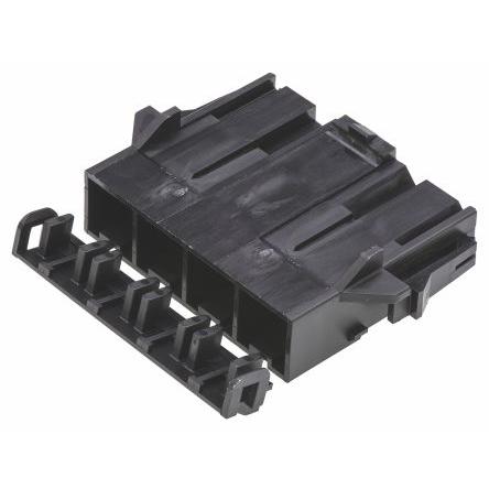 Molex Ochranný kryt konektoru, řada: Mini-Fit Vnější, rozteč: 10 mm, počet kontaktů: 4, počet řad: 2, orientace těla: