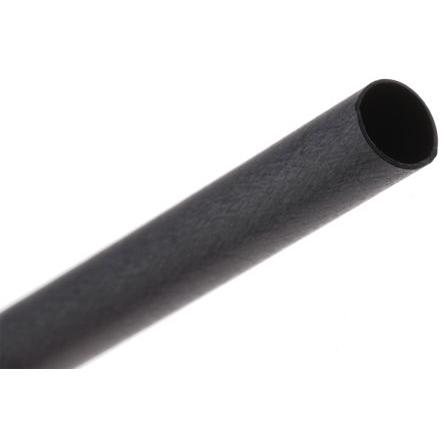 TE Connectivity Teplem smrštitelné bužírky průměr 4.8 mm Černá smršťovací poměr 2:1 Polyolefin 1.2m, řada: CRN