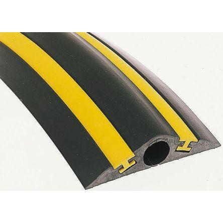 Kryt kabelu 30 mm (vnitřní prům.) délka 4.5 m x šířka 180mm barva Žlutá, Černá RS PRO Pryž