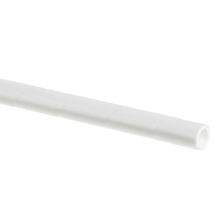 Kabelová spirálová bužírka Polyetylen Bílá 8.2 mm 8 mm 4.1 mm HellermannTyton