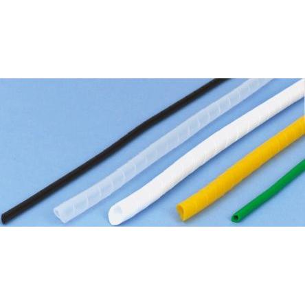 Kabelová spirálová bužírka Polyetylen Žlutá 19.2 mm 19 mm 9.6 mm HellermannTyton