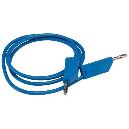 Hirschmann Test & Measurement Zkušební kabel s konektorem, Modrá 32A, délka kabelů: 1 m, 60V dc, Polyvinylchlorid