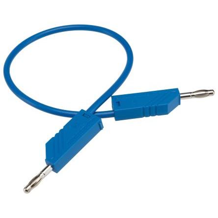 Hirschmann Test & Measurement Zkušební kabel s konektorem, Modrá 16A, délka kabelů: 250 mm, 60V dc, Polyvinylchlorid