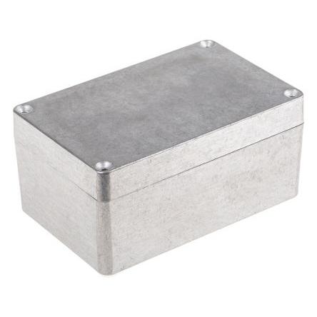 Hammond Pouzdro, řada: 1590 IP66 Stíněné barva Přírodní IK08 barva Přírodní Odlévaný hliník 125.4 mm 58.8 mm 80.4 mm