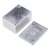 Hammond Pouzdro, řada: 1590 IP54 Stíněné barva Přírodní barva Přírodní Odlévaný hliník 52.5 mm 31 mm 38 mm Silikon