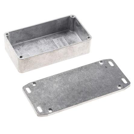 Hammond Pouzdro, řada: 1590 IP54 Stíněné S přírubou barva Přírodní barva Přírodní Odlévaný hliník 111.5 mm 27 mm 59.5 mm