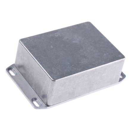 Hammond Pouzdro, řada: 1590 IP54 Stíněné S přírubou barva Přírodní barva Přírodní Odlévaný hliník 110 mm 44 mm 82 mm