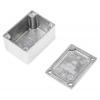 Hammond Pouzdro, řada: Eddystone IP54 Stíněné barva Přírodní barva Přírodní Odlévaný hliník 53 mm 31 mm 38 mm