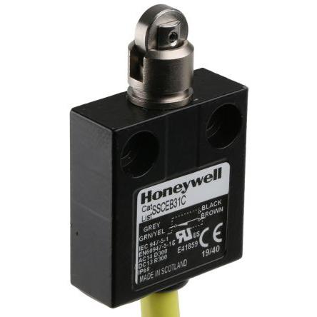 Honeywell Technologies SSCE Plunžr Koncový spínač SPDT IP68 Tlakově litý zinek 600V ac 6A