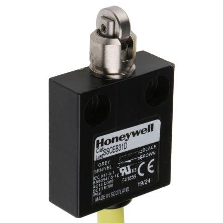 Honeywell Technologies SSCE Plunžr Koncový spínač SPDT IP68 Tlakově litý zinek 600V ac 6A