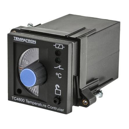 Tempatron Regulátor teploty s vypínačem, řada: V7453 Panel, 50 °C, -10 °C, počet výstupů: 1, výstup: Relé 24V ac