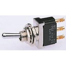 TE Connectivity Přepínač IP68S Panel DPDT Zap-zap-zap ovládání 4A Pájecí 12 V dc