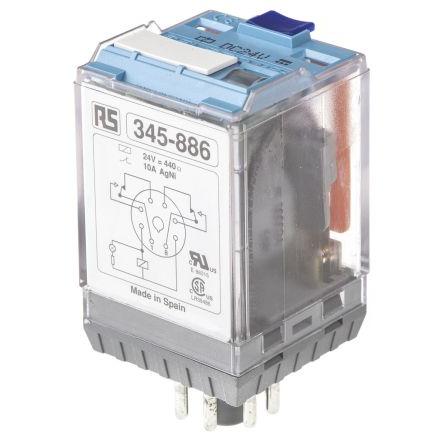 Releco Výkonové relé DPDT 10A 24V dc MRC