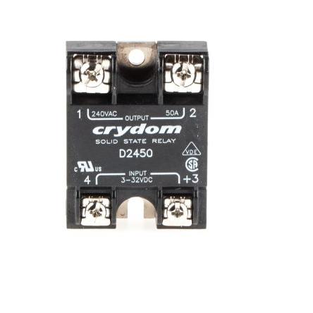 Crydom Polovodičové relé 50 A Panel 280 V ac D2 32V dc