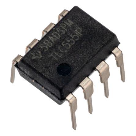 Texas Instruments, řada: TLC Obvod časovače TLC555IP 1, PDIP, počet kolíků: 8 kolíkový, 15V, 3 V
