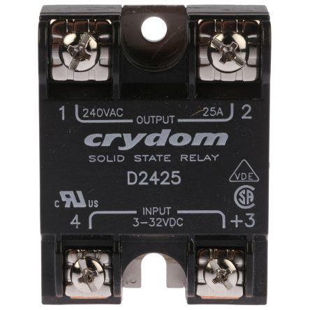 Crydom Polovodičové relé 25 A Panel 280 Vrms D2 32V