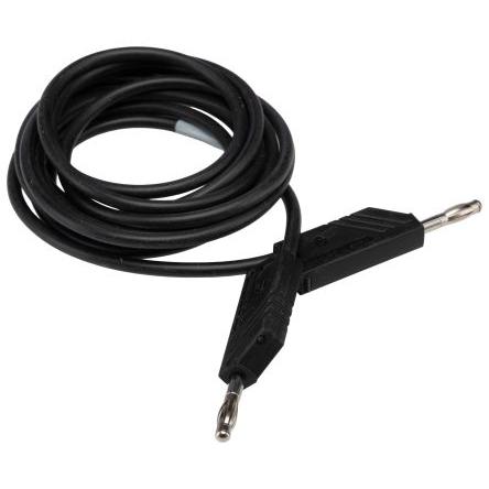 Hirschmann Test & Measurement Zkušební kabel s konektorem, Černá 16A, délka kabelů: 2 m, 60V dc, Silikon