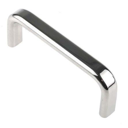 Držadlo, Nerezová ocel, Chromová, délka: 108 mm x 40 mm x 8mm 100 mm Pinet
