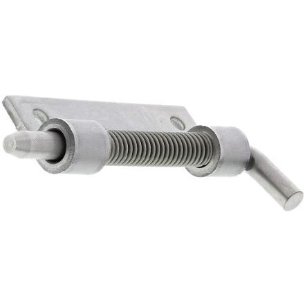 Západkový závěs Pružina, Surovina, Nerezová ocel 304 S pružinou Upevnění šroubem, délka: 82 mm x 18.2mm x 2.8 mm Pinet