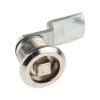 Zámková vložka S klíčem, Klíč, hloubka od panelu k jazýčku: 12.8 mm, Chromová 16.3 x 14.1 mm Euro-Locks a Lowe &