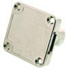 Vrchní zámek S klíčem, Klíč, hloubka od panelu k jazýčku: 24.5 mm, Chromová 19.7 mm Euro-Locks a Lowe & Fletcher group