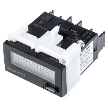 Omron Časovací relé, řada: H7E Zapuštěná montáž SPDT 240 V dc 240V ac Šroub 0 to 999999.9 h