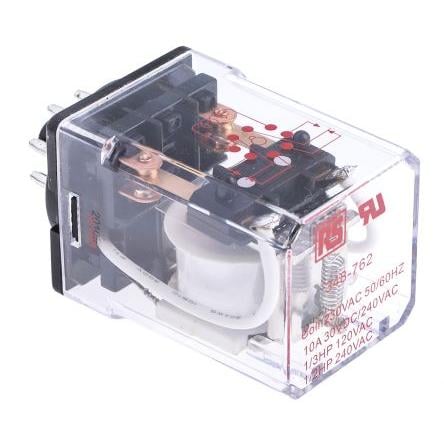 RS PRO Výkonové relé DPDT 10A 230V ac