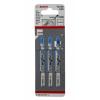 List pro vykružovací pilu, počet zubů na palec: 24 Bosch Neželezné kovy, Železné, Plech 92 mm Rychlořezná ocel 1