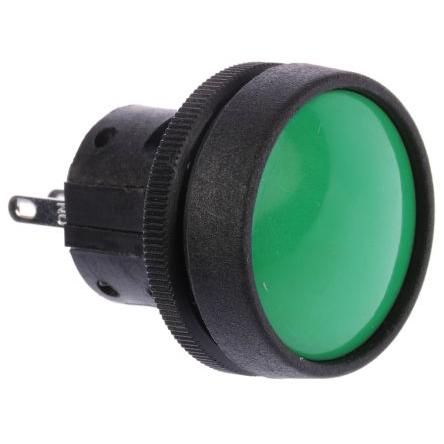 ITW Switches Tlačítkový spínač, řada: 76-91 IP67 SPDT Panel Okamžité 22.5 mm 10A, barva LED: Čirá 250 V 250 V ac