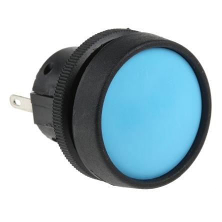 ITW Switches Tlačítkový spínač, řada: 76-91 IP67 SPDT Panel Okamžité 22.5 mm 10A, barva LED: Čirá 250 V 250 V ac