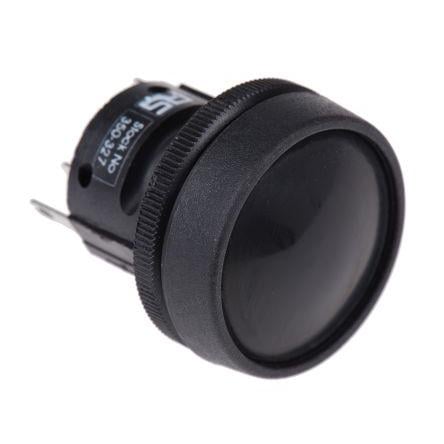ITW Switches Tlačítkový spínač, řada: 76-91 IP67 SPDT Panel Okamžité 22.5 mm 10A, barva LED: Čirá 250 V 250 V ac