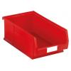 Skladovací zásobník, řada: RS PRO barva Červená Polypropylen Přenosné 200 mm x 315 mm x 510 mm RS PRO