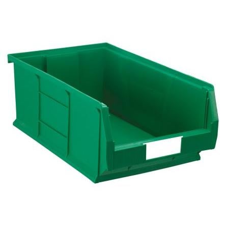 Skladovací zásobník barva Zelená Polypropylen Přenosné 200 mm x 315 mm x 510 mm RS PRO