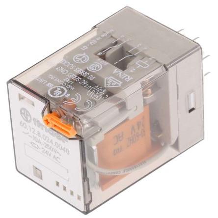 Finder Výkonové relé DPDT 10A 24V ac 60