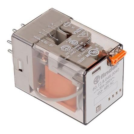 Finder Výkonové relé DPDT 10A 48V ac 60