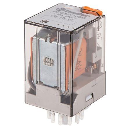 Finder Výkonové relé 3PDT 10A 12V ac 60