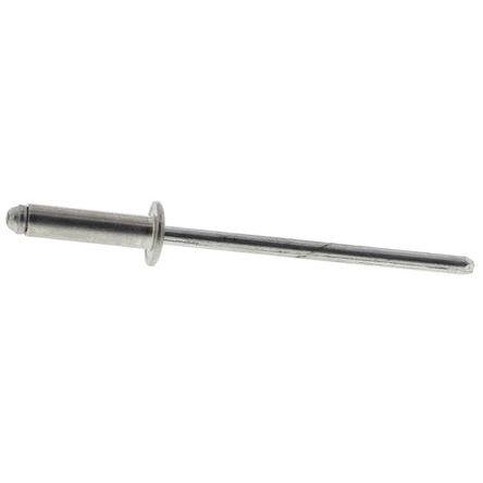 POP Nýt, Hliník, délka nýtu: 11.5 mm, Obyčejný Ocel Slepý, průměr nýtu: 3.2 mm