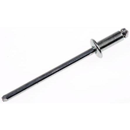 POP Nýt, Ocel, délka nýtu: 8 mm, Obyčejný Ocel Slepý, průměr nýtu: 3.2 mm
