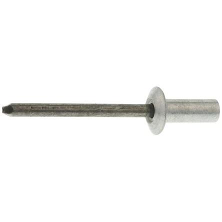POP Nýt, Hliník, délka nýtu: 13 mm, Obyčejný Ocel Slepý, průměr nýtu: 4.8 mm