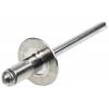 POP Nýt, Hliník, délka nýtu: 11 mm, Obyčejný Ocel Slepý, průměr nýtu: 4.8 mm