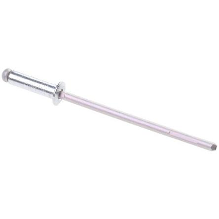 POP Nýt, Hliník, délka nýtu: 8.9 mm, Obyčejný Hliník Slepý, průměr nýtu: 2.5 mm