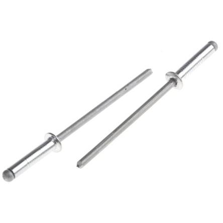 POP Nýt, Hliník, délka nýtu: 11.4 mm, Obyčejný Hliník Slepý, průměr nýtu: 2.5 mm