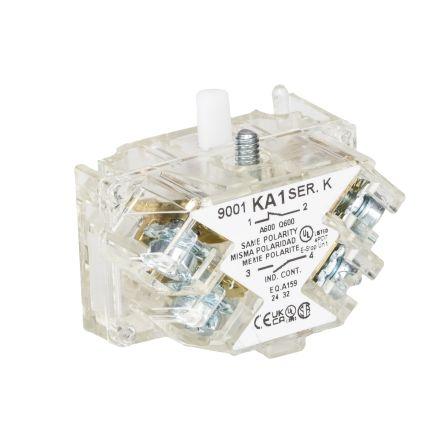 Schneider Electric Blok kontaktů, řada: Harmony Blok kontaktů 1 CO 250V Šroubová svorka