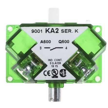 Schneider Electric Blok kontaktů, řada: Harmony Blok kontaktů 1 NO 0V, 600 V Šroubová svorka