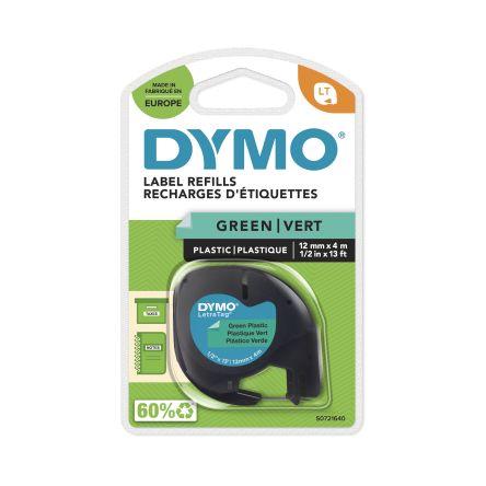 Páska do tiskárny štítků barva tisku Černá Zelená pro různé modely tiskáren Dymo Letratag LT100H, Dymo Letratag LT100T