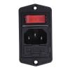 Bulgin Konektor IEC C14, orientace těla: Rovný, Montáž do panelu velikost pojistky 5 x 20 mm Vnitřní, 250V 10A