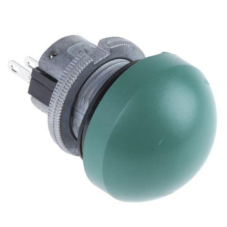 ITW Switches Tlačítkový spínač, řada: 76-94 IP67 SPDT Panel Okamžité 22 mm 10A, barva LED: Čirá 250 V 250 V ac